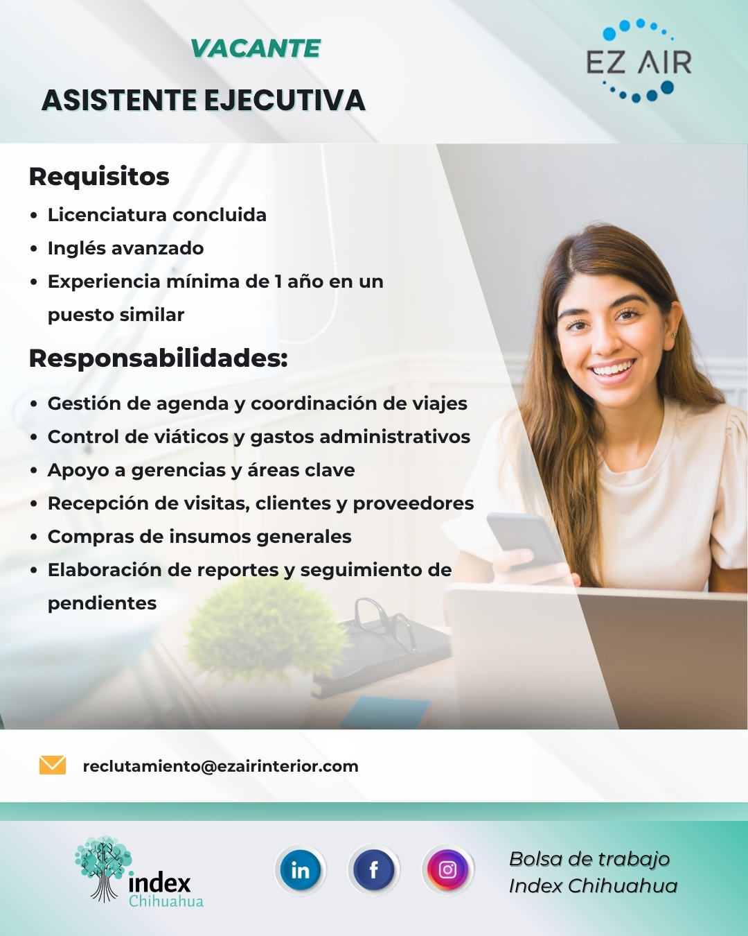 VACANTES CHIHUAHUA - CHIHUAHUA - MAQUILA - CUSTOMS IMMEX